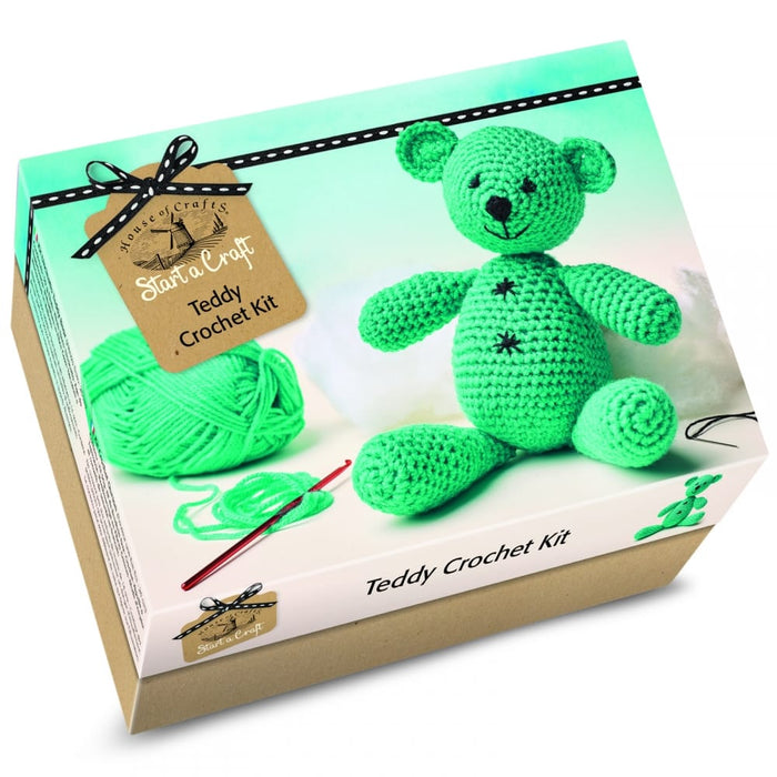 Start a Craft Teddy Crochet Kit